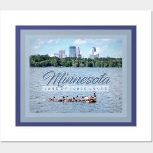 Minnesota Land of 10000 Lakes Posters and Art